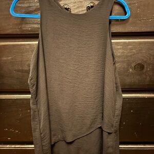 a.n.a Black Tank Top